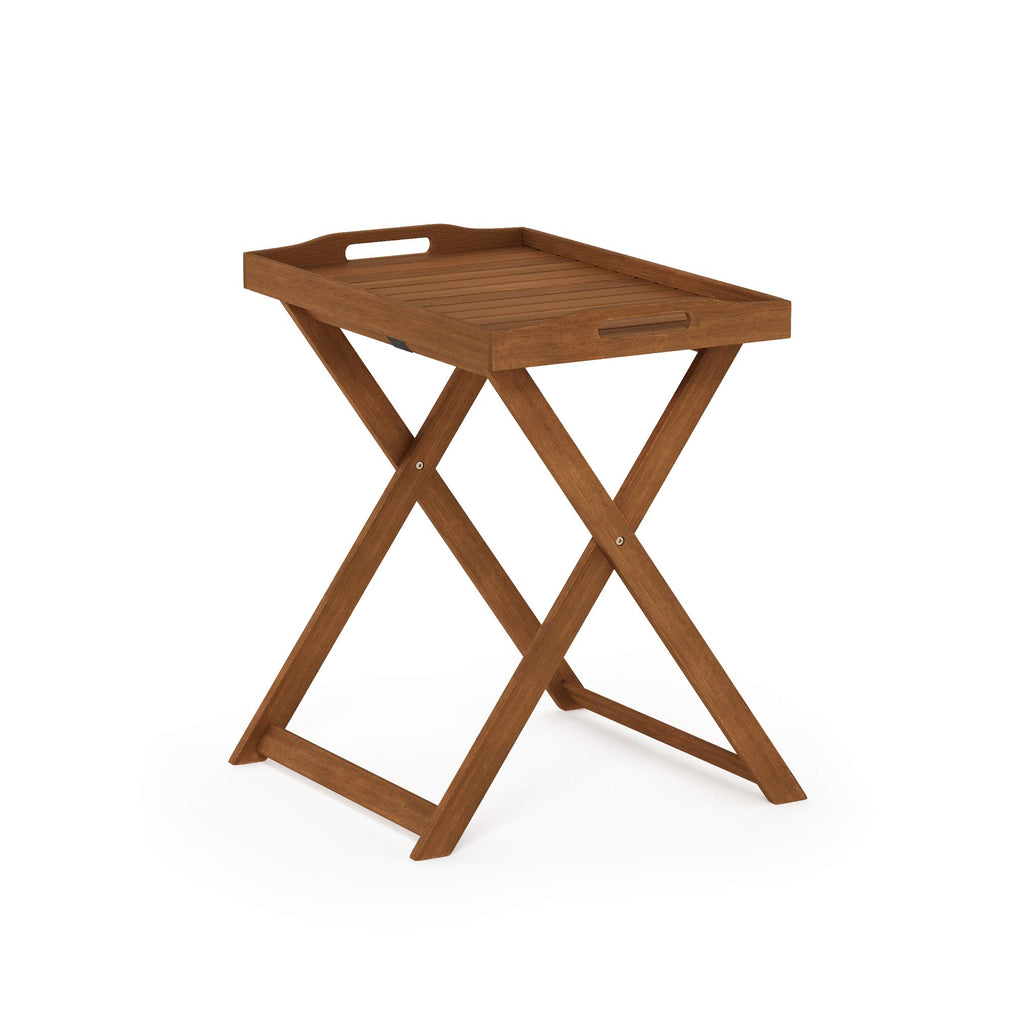 Furinno Fg19557 Tioman Outdoor Hardwood Tray Table Large, Natural