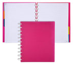 Talia Discbound Notebooks, Planner, Customizable, (90'S Pink, Letter (8.5In X 11In))