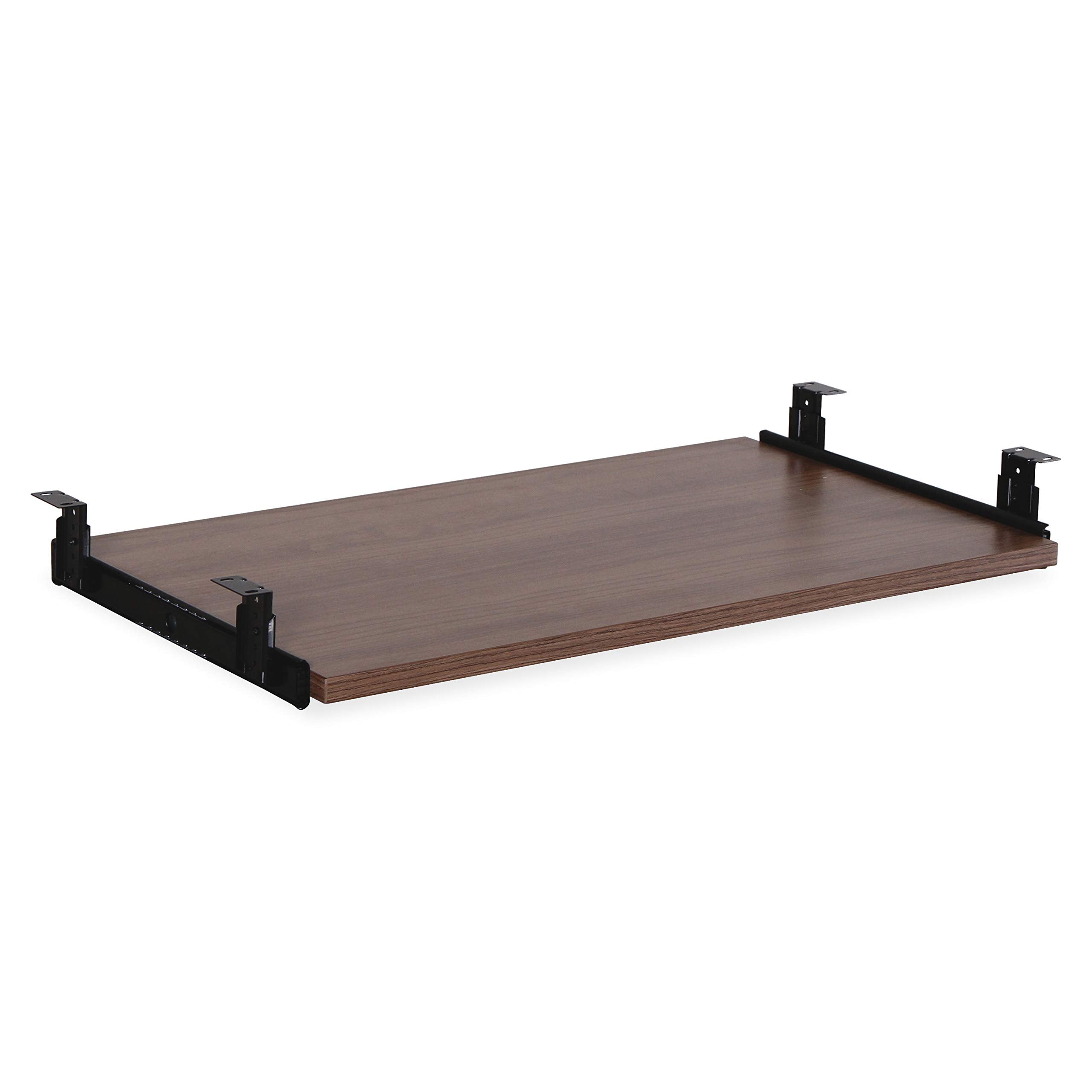 Lorell Essential Series Walnut Laminate Keyboard Tray