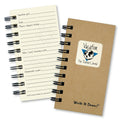 Write It Down Series By Journals Unlimited, Guided Journal, Vacation, The Traveler'S Journal, Mini-Size 3   X5.5   , Kraft Hard