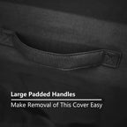 Ananmei Waterproof Patio Chair Covers 4 Pack ( 37.5 W X 39.25 D X 38.5 H Inches) For Outdoor Swivel Chair/Lounge Deep Seat Cover, Heavy Duty And Waterproof Outdoor Patio Furniture Covers, Black