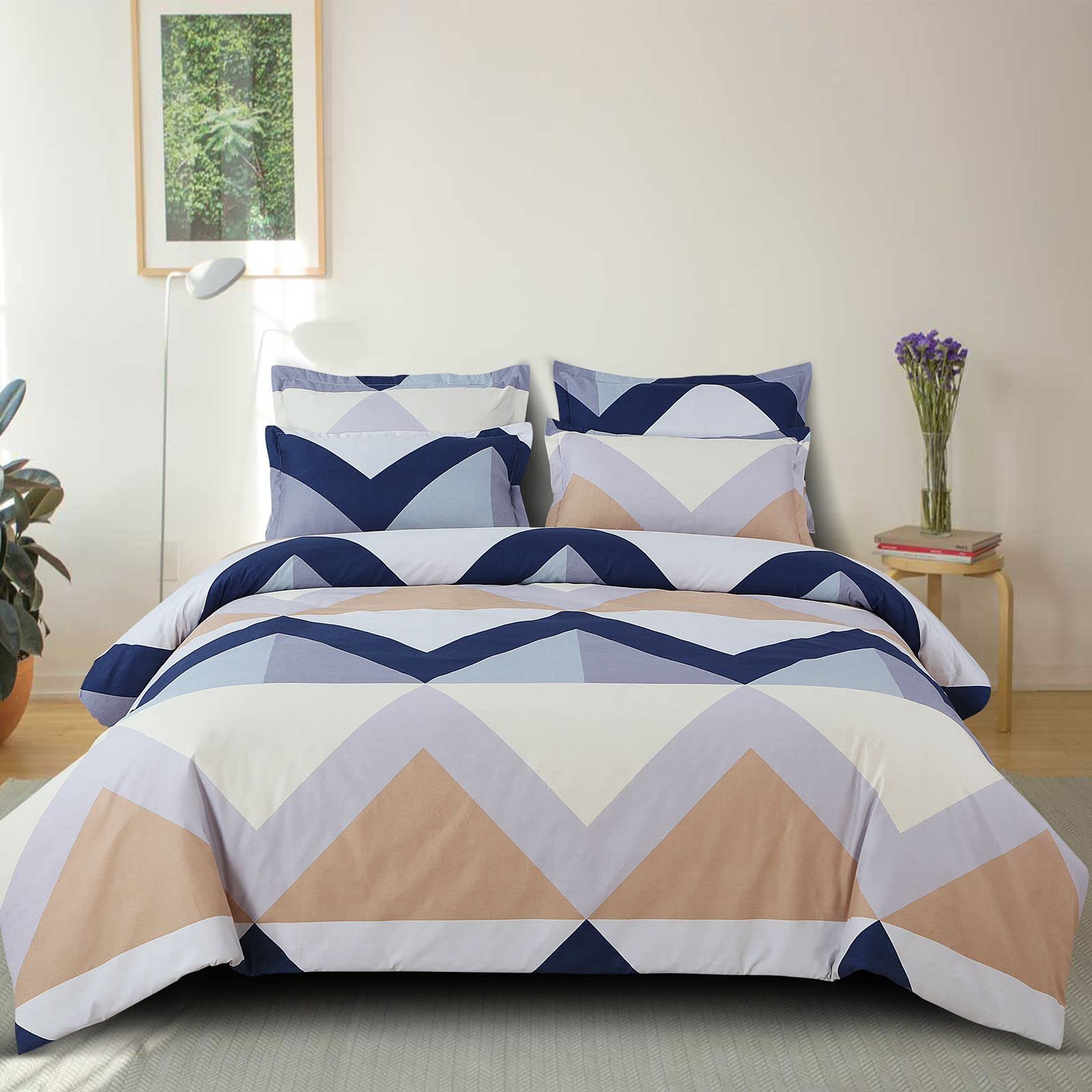 Ab Home Decor Super Soft Glace Cotton Microfiber 354Tc Ac Comforter Double Bed King Size Blanket/Duvet/Dohar For All Weather/Sea