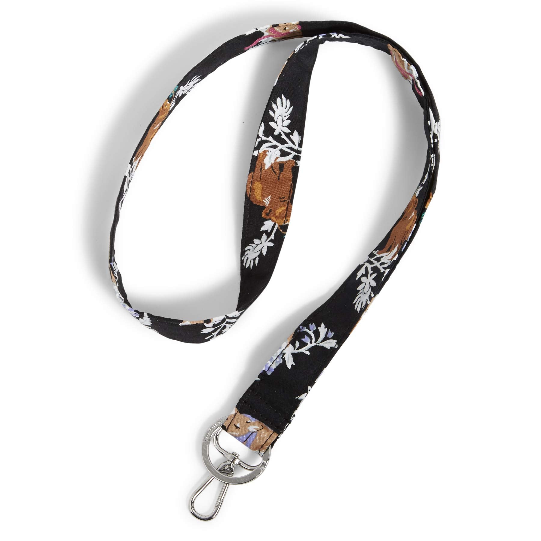 Vera Bradley Women'S Cotton Wide Lanyard, Merry Mischief, One Size