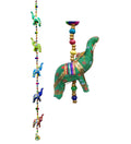 Indian Traditional Five Elephant Hanging Layer Door Hanging, Wall Hanging, Decorative Hanging
