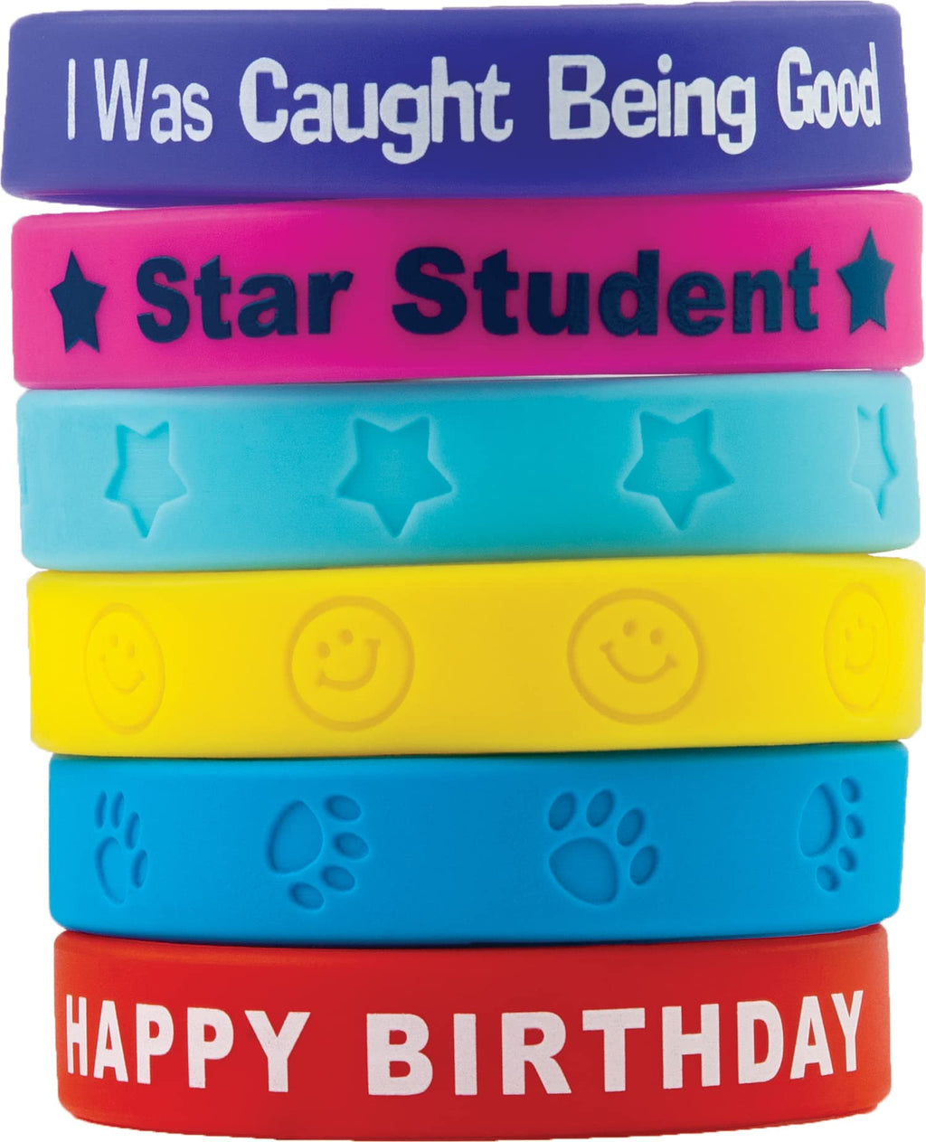 Valu-Pak Of 24 Assorted Wristbands