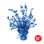 Beistle , 2 Piece Star Gleam 'N Burst Centerpieces, 15'' (Blue)
