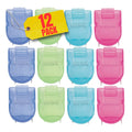 1Intheoffice Cubicle Clips, Assorted Colors, '12 Pack'