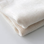 Nawrap 100% Organic Cotton, Face Towel, Green/Ivory