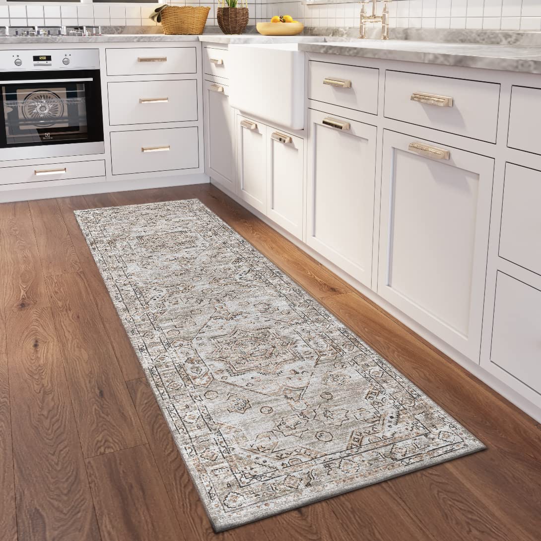 Dalyn Rugs Jericho Jc5 Tin 2'6" X 8' Rectangle Soft Runner Rug, Easy Clean, Non Shedding, Bedroom, Entry, Living Room, Dining Room, Kitchen Rug
