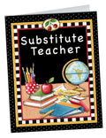 Teacher Created Resources Substitute Teacher Pocket Folder From Mary Engelbreit (4834)