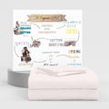 Supreme Elegance Organic Cotton Bed Sheets Full, 100% Cotton Blush Full Size Sheets Set, Deep Pockets Percale Sheets, Cool & Cri