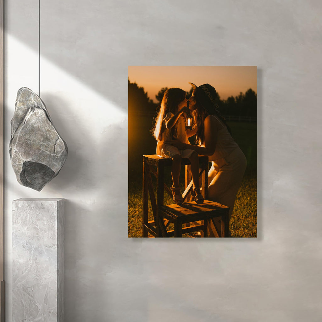 Personalized Custom Canvas Prints (Framed Canvas, 24'' X 30'') - Custom Canvas Print With Your Photo - Perfect For Home Decor, G