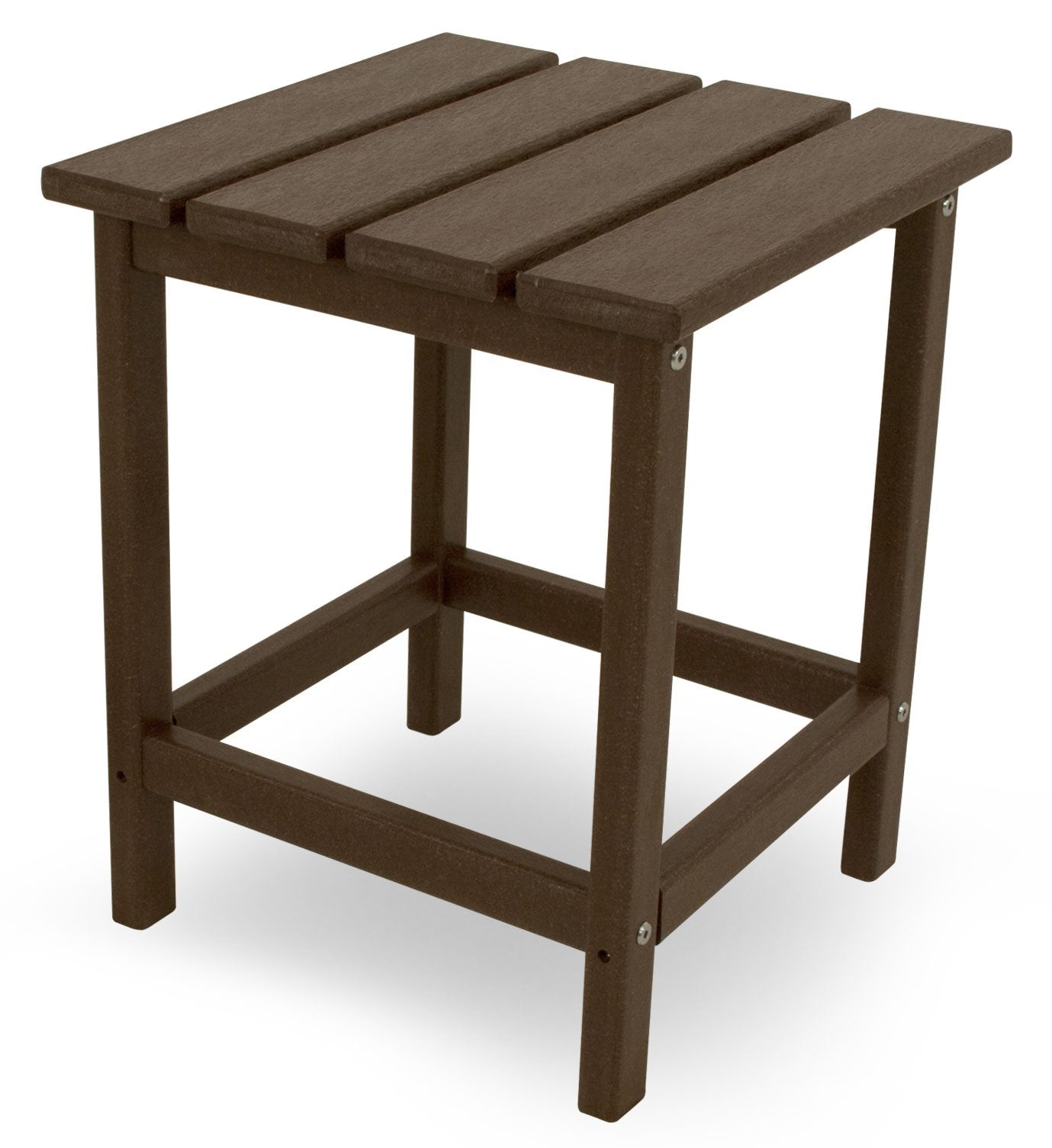 Polywood Ect18Ma Long Island 18' Side Table, Mahogany