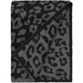 Barefoot Dreams CozyChic Barefoot in The Wild Throw One Size,Leopard/Graphite/Carbon,B563