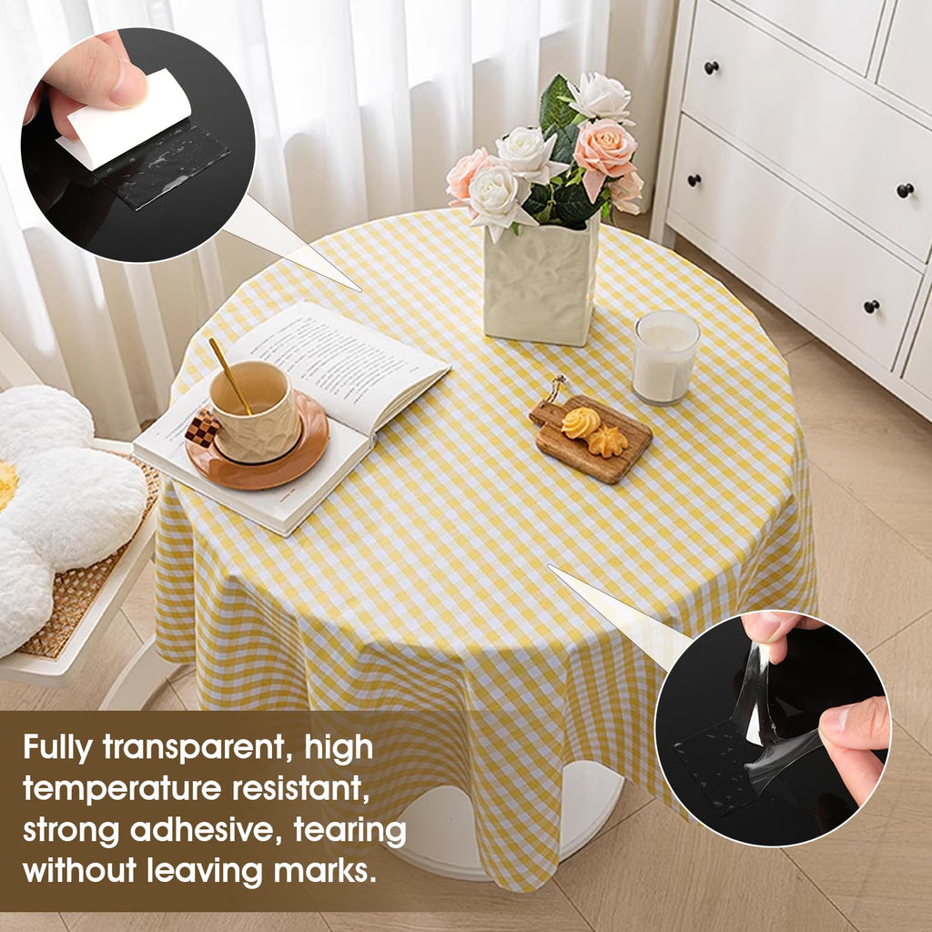 80 Pcs Table Cloth Clips Clear Table Cloth Holder Clips Windproof Table Cover Clips Thick Tablecloth Clips For Outdoor Indoor Pi