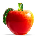 EUSTUMA Hand Blown Art Glass Apple Collectible Figurines,Glass Apple Paperweight,Christmas Eve Gifts,Home Decoration,Office Deco