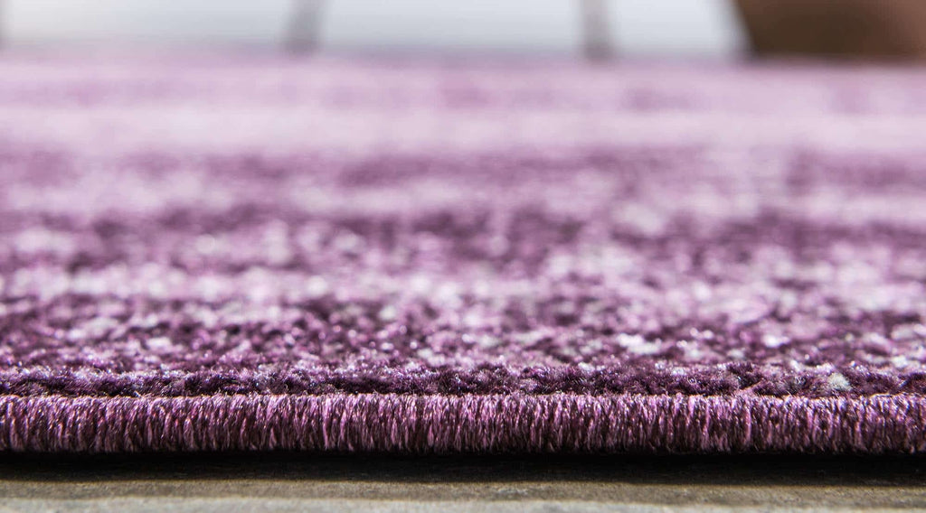 Unique Loom Del Mar Collection Area Rug - Lucille (2'X 8' Runner, Violet)