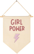Girls Gifts,Sign Above Crib-Baby Flag Wall Decor Gifts for Baby Girls Kids-Canvas Hanging Pennant Banner Wall Sign Gifts for Nur
