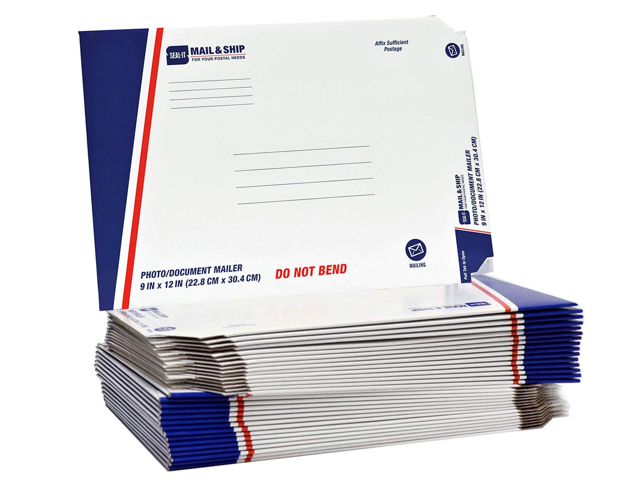 Seal-It Mail & Ship Photo/Document Mailer, Chipboard, 9'X12', Pack Of 30 (81334-Ms-30)