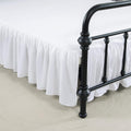 Xuan Dian Bed Skirt Full Size Ruffled Bed Skirts With Split Corners, 16 Inch Drop Dust Ruffle Bed Skirt With Platform, Full - 16