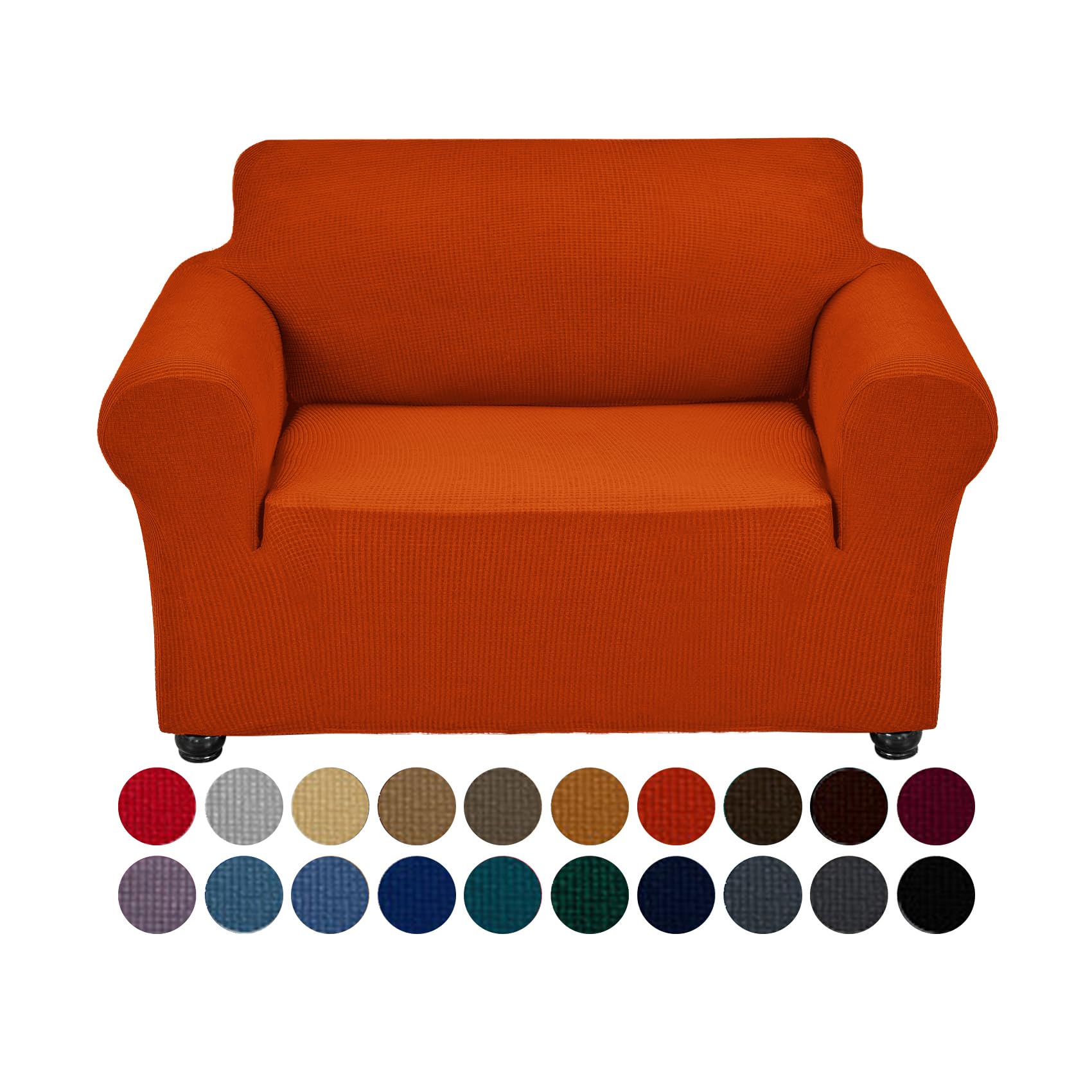 Joccun Stretch Chair Couch Cover,1-Piece Sofa Slipcover Spandex Jacquard Fabric Sofa Covers with Elastic Bottom,Furniture Protec