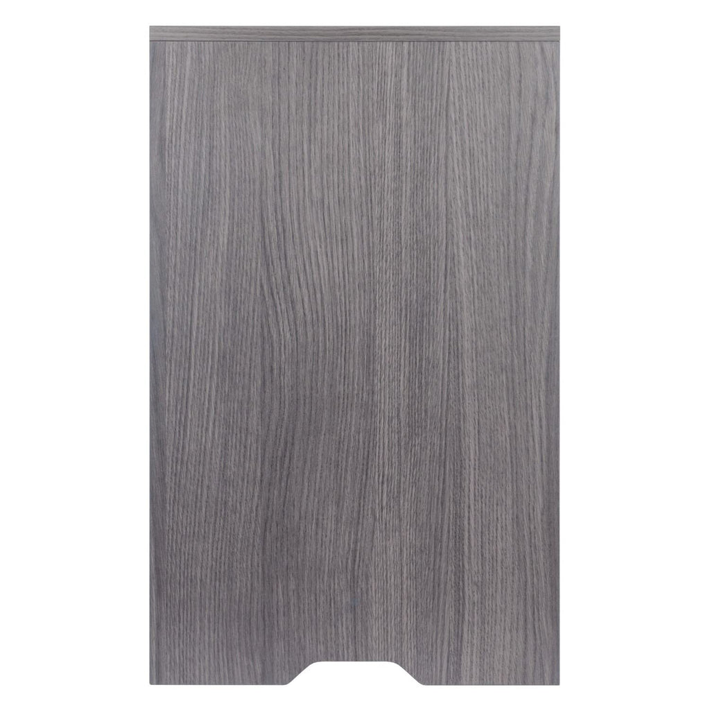 Winsome Wood Nova Filing Storage Cabinet - Charcoal