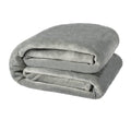 Nanpiper Fleece Blankets, Super Soft Flannel Queen Size Blanket For Bed, Luxury Cozy Microfiber Plush Fuzzy Blanket,Grey