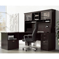 Realspace Magellan Performance 71W L-Shaped Corner Desk, Espresso
