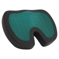Amazon Basics Comfortable Seat Cushion for Office Chairs, Gel Enhanced Memory Foam, Non-Slip, Cooling Support for Long Sitting, 