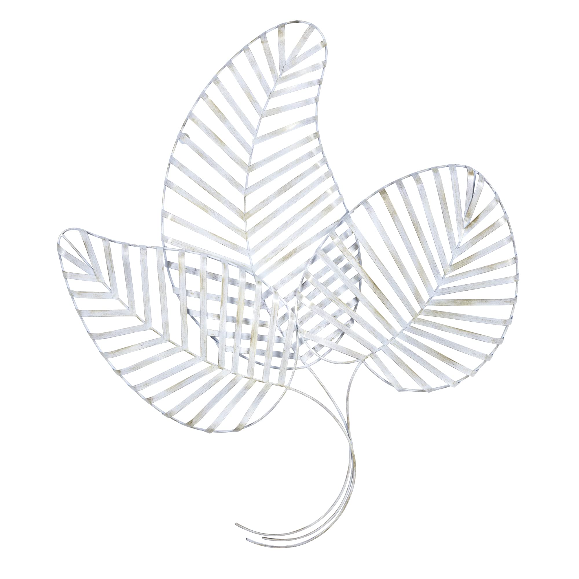 Stratton Home Decor S42506 Wall Decor, 26.50 X 1.50 X 31.00, Silver