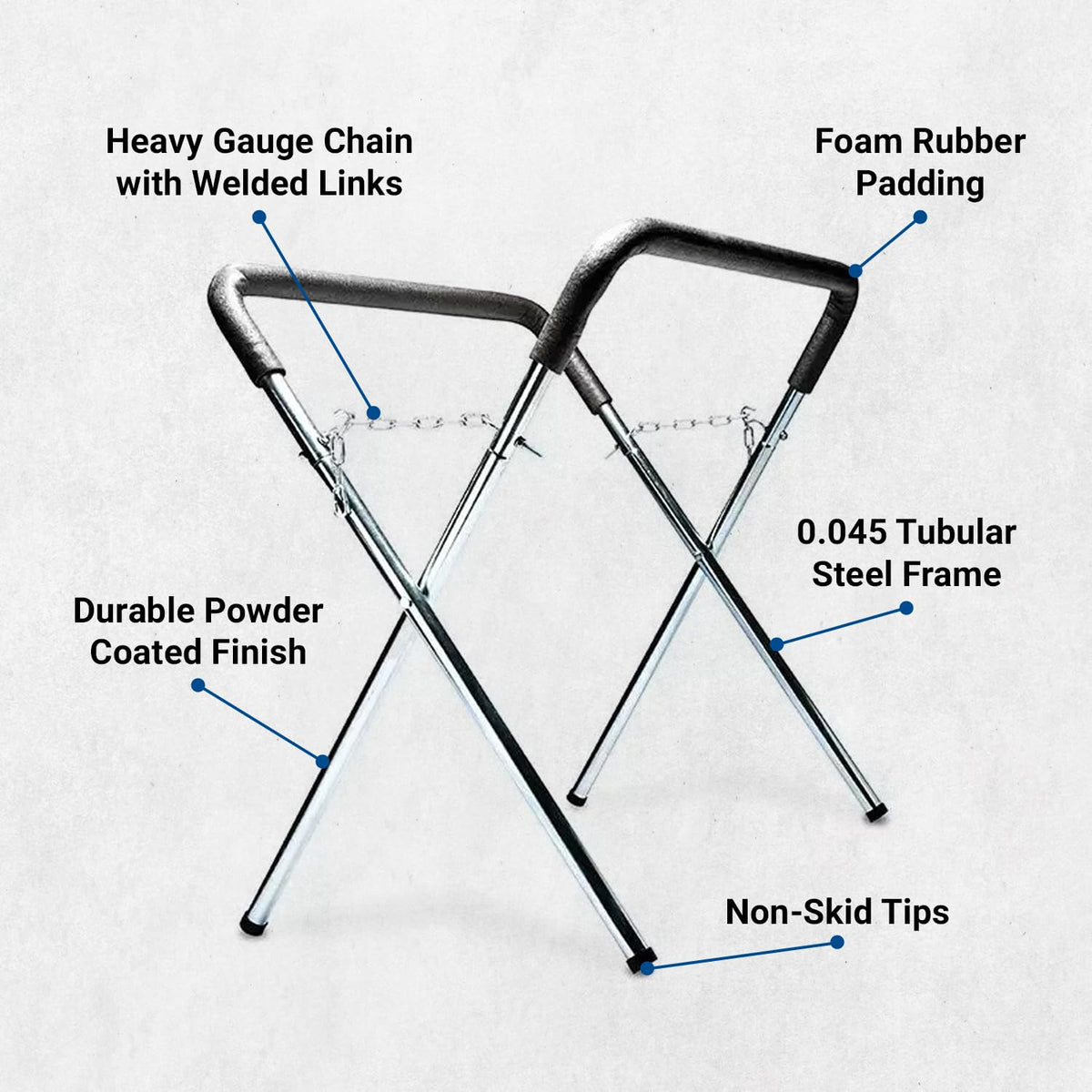 Eastwood Heavy Duty Work Stand | Heavy-Duty Folding Work Stand, Foldable Work Table For Garage And Shop | Best Use For Bumpers Fenders Doors Hoods Works | 750 -Pound Capacity