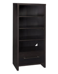 ClosetMaid 1661 Media Storage Tower Bookcase with Drawer, Black Walnut