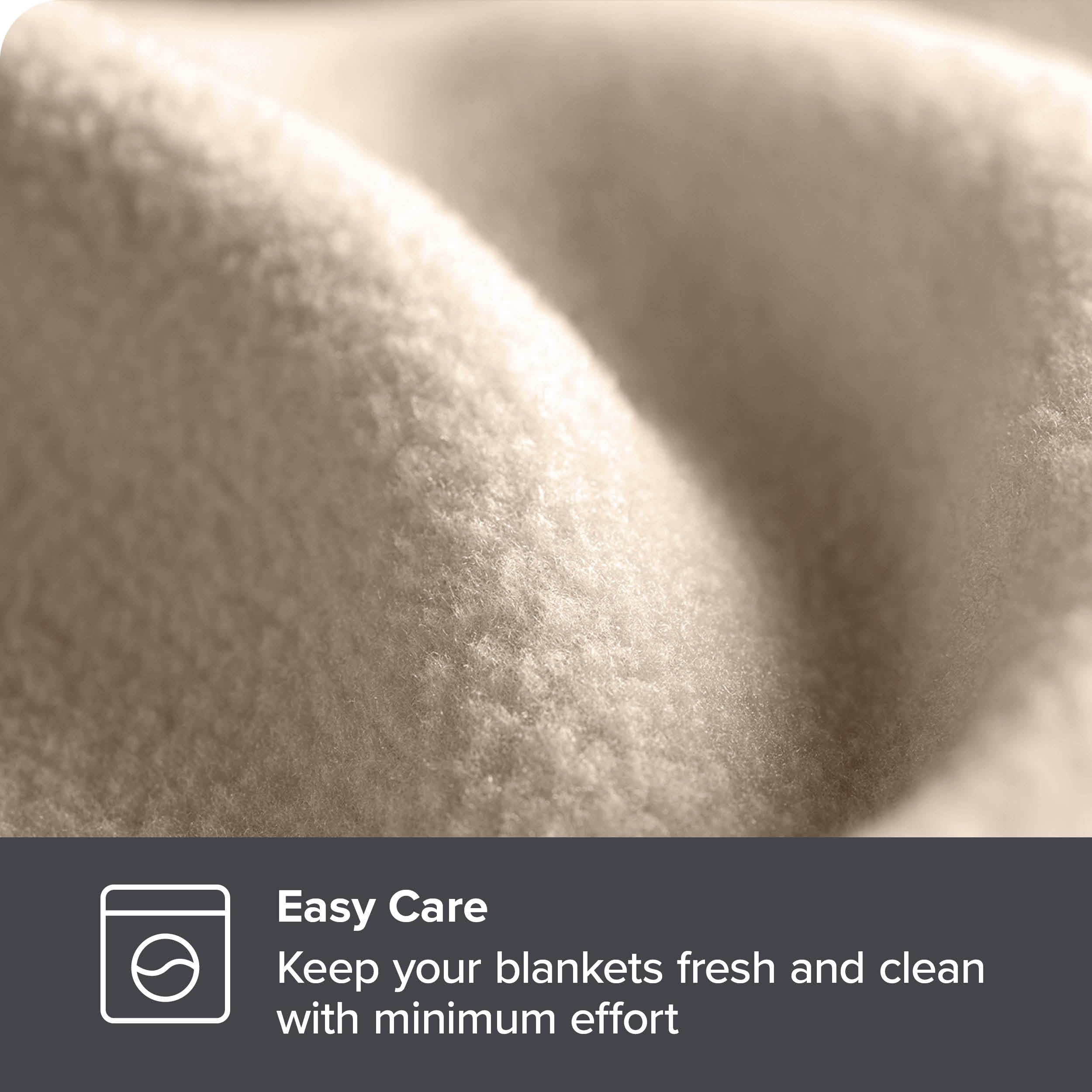 Bare Home Polar Fleece Blanket - Full/Queen Blanket - Sand - Warm & Cozy - Premium Fleece Blanket - Blanket For Bed, Sofa, Campi