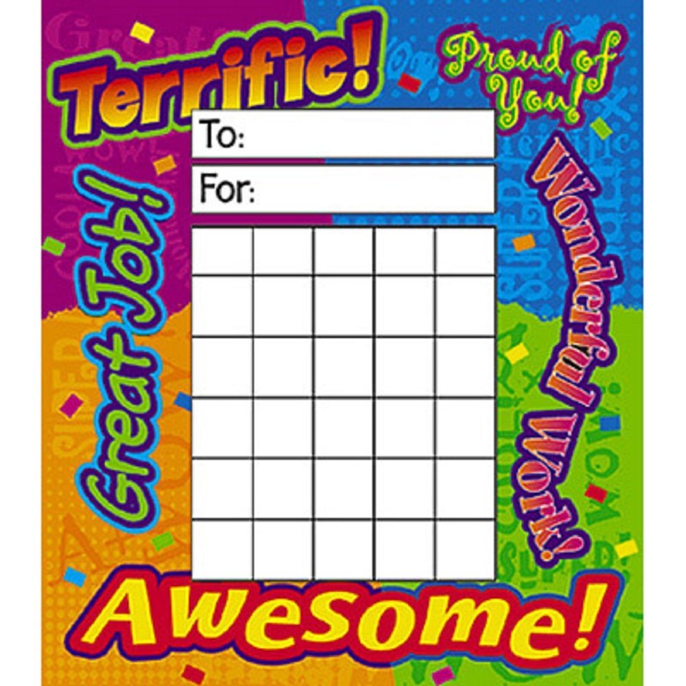 Trend Enterprises, Inc. Reward Words Incentive Pad, 36 Sheets