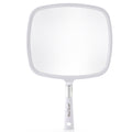 Miss Sweet Handheld Mirror Makeup Mirror 9inch*8inch (White)