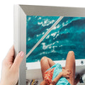 ArtToFrames 24x26 inch Chrome Stainless Steel Picture Frame, 2WOMFRBW26966-24x26