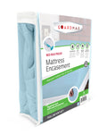 Guardmax Zippered Mattress Encasement - Full Size - 100% Waterproof And Bed Bug Proof Mattress Protector - 6 Sided Absorbent Mat