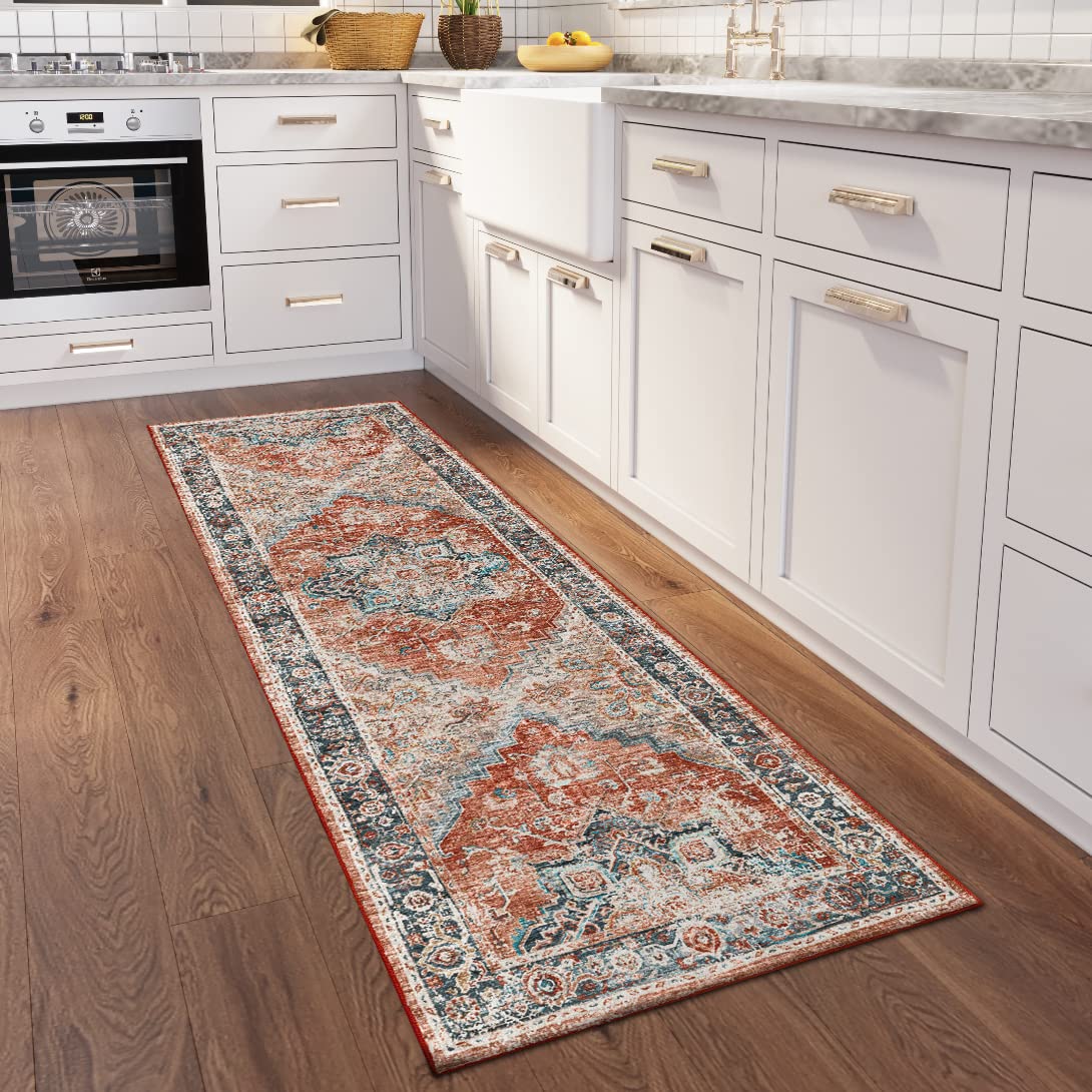 Dalyn Rugs Jericho Jc2 Spice 2'6" X 8' Rectangle Soft Runner Rug, Easy Clean, Non Shedding, Bedroom, Entry, Living Room, Dining Room, Kitchen Rug