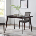 Modway Oracle 47" Rectangle Dining Table, Cappuccino