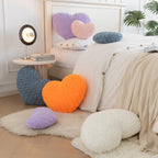 Heart Pillow, Soft Heart Shaped Pillow With Room Decorative Throw Pillows For Bed Couch Chair Sofa, Heart Shaped Cute Throw Pill