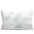 King Size Rayon Derived From Bamboo Pillow For Sleeping, Cooling Shredded Memory Foam Bed Pillows Set - Back, Stomach, Side Slee