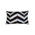 HomeRoots Decor 12' X 20' X 5' Chocolate and Natural Pillow