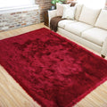 LOCHAS Ultra Soft Fluffy Rugs Faux Fur Sheepskin Area Rug for Bedroom Bedside Living Room Carpet Nursery Washable Floor Carpets,