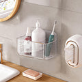 Diesisa Acrylic Wall Mount Organizer, Self Adhesive Organizer for Wall, Cabinet Door Organizer, with Self Adhesive Tape, for Bat