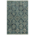 Alora Decor Intrepid 9' X 12' Classical Blue/Beige/Ivory Hybrid Area Rug