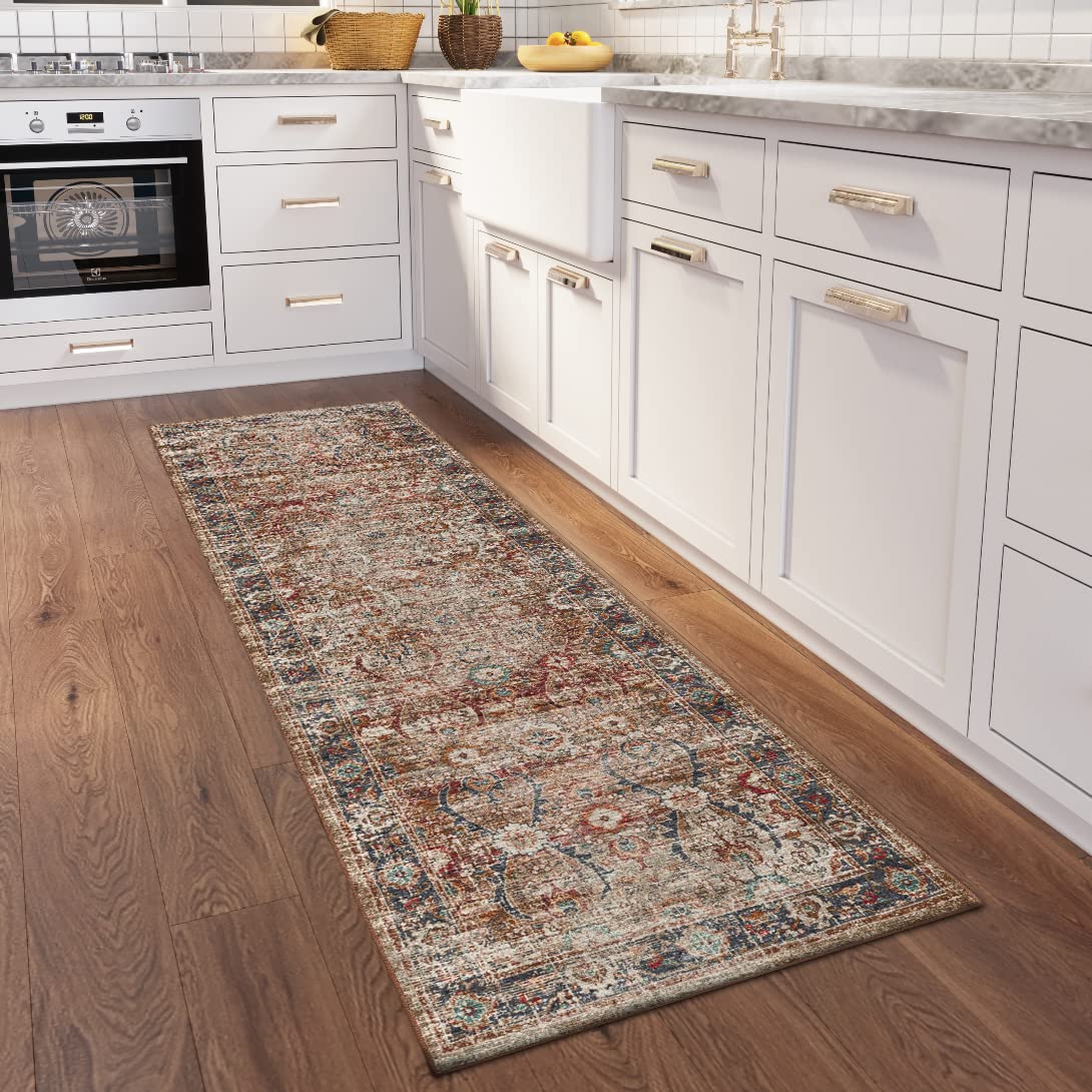 Dalyn Rugs Jericho Jc1 Taupe 2'6" X 12' Rectangle Soft Runner Rug, Easy Clean, Non Shedding, Bedroom, Entry, Living Room, Dining Room, Kitchen Rug
