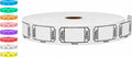 Tacticai 2000 Raffle Tickets, Blank, White (8 Color Selection), Single Roll, Ticket For Events, Entry, Class Reward, Fundraiser