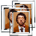 SIMONS SHOP 8x10 Picture Frame Glass Picture Frames 8x10 Wall and Tabletop Display Frame - 3 Pack