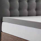 Lucid 3 Inch Mattress Topper King – Memory Foam – Bamboo Charcoal Infusion – Cooling Ventilation – Hypoallergenic – Certipur Certified Foam