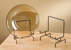 Tripar Small Black Metal Display Stand Easel For Bowl And Platters, Cookbooks, Pictures, Deep Dishes